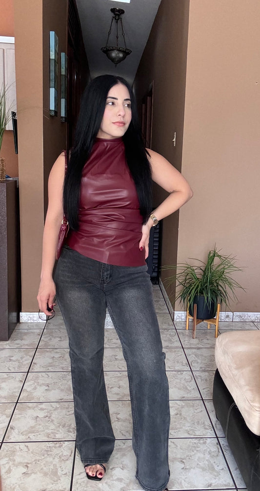 "Black" High Waisted Jeans