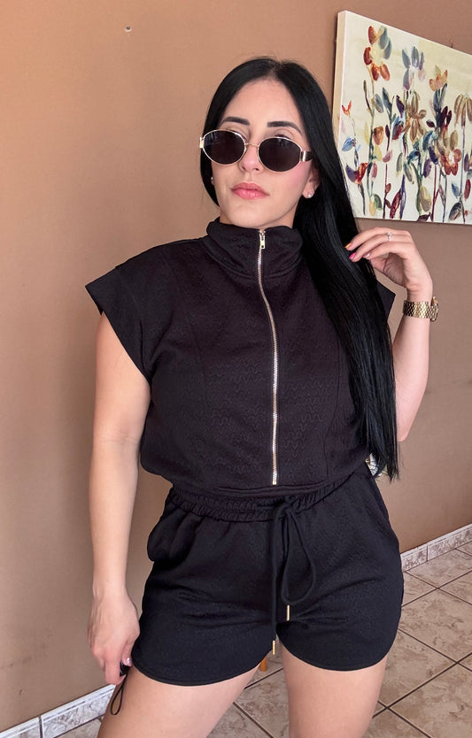 Neckline Romper